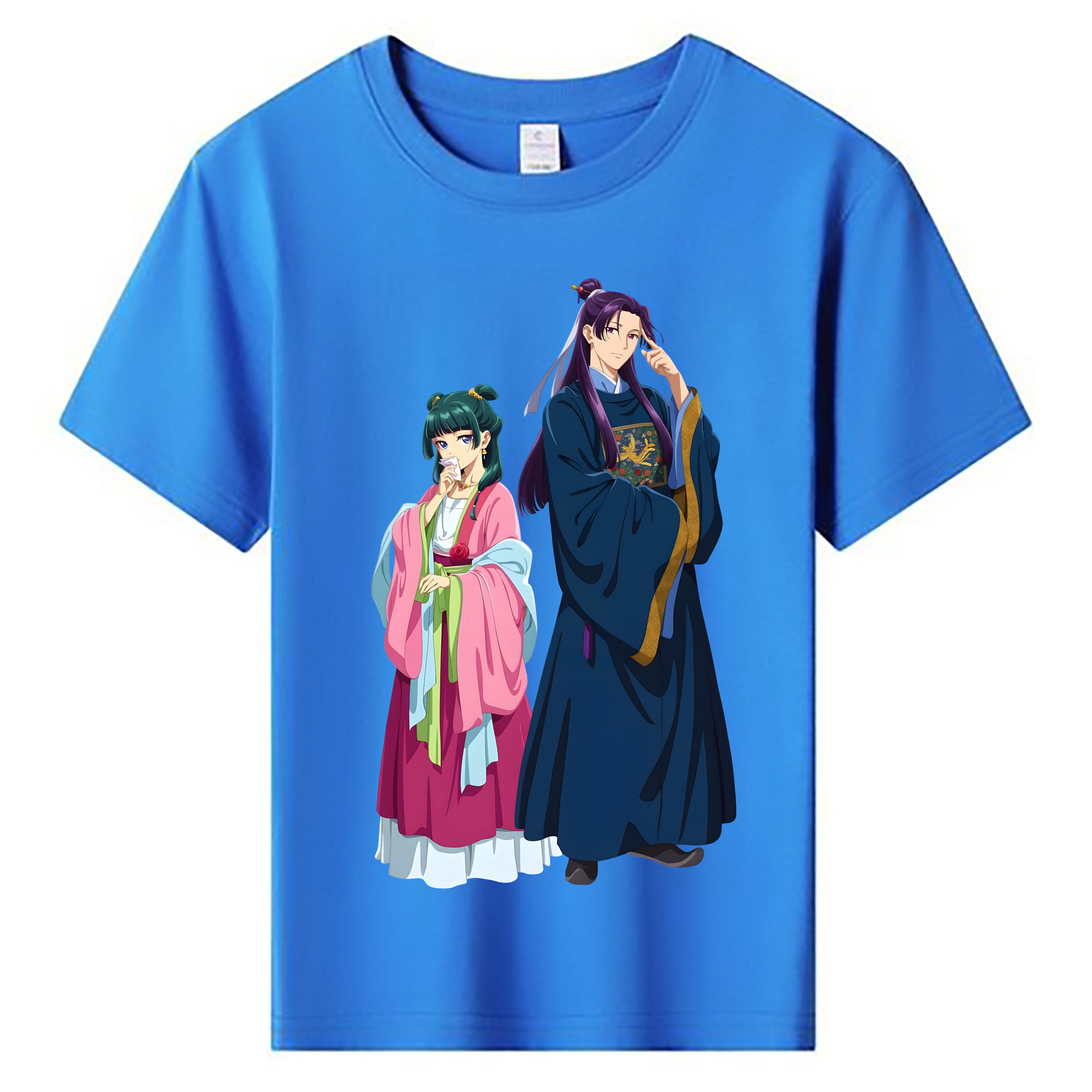 （画像用） 薬屋のひとりごと The Apothecary Diaries 綿100％キッズTシャツ（フロントプリント）